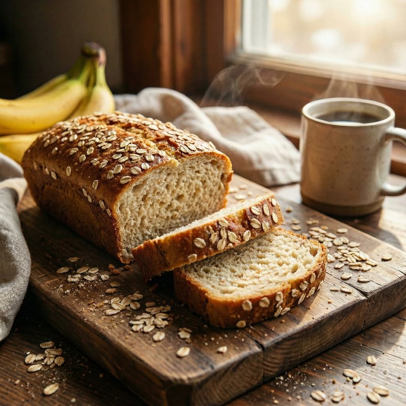 Dairy-Free Oat Protein Sandwich Loaf